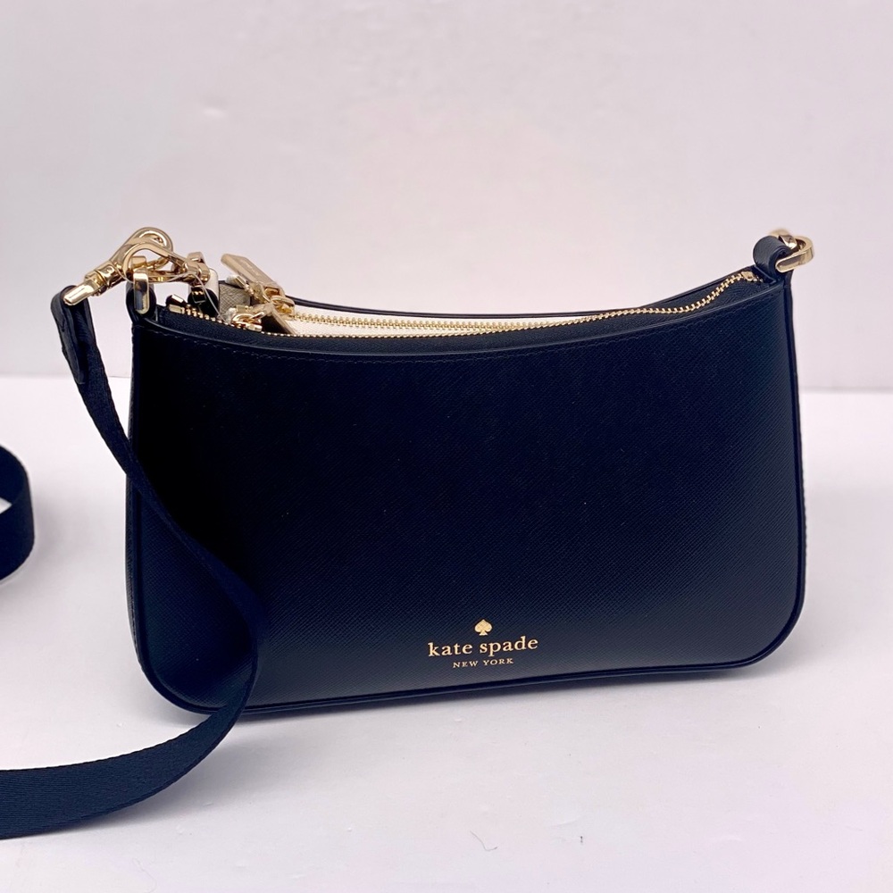 Kate Spade Duet Puffy Heart Crossbody, Meringue Multi NWT - Picture 8 of 16